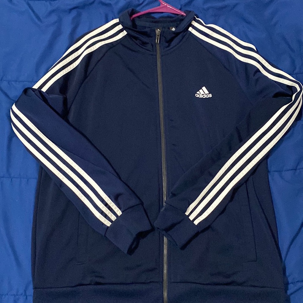 Adidas Blue Track Jacket